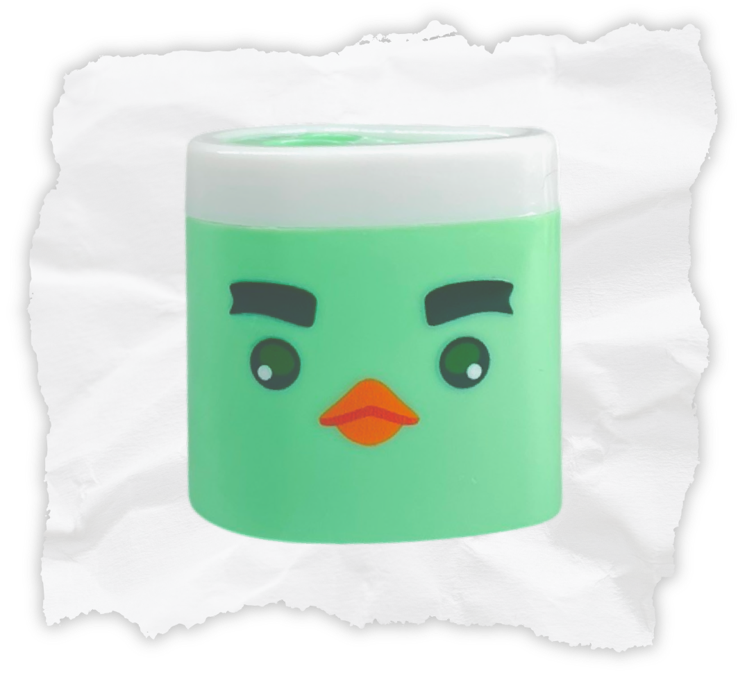 Sacapuntas de color: Limo